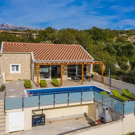 Olivia - Jasenice, With Swimming Pool And Jacuzzi וילה *