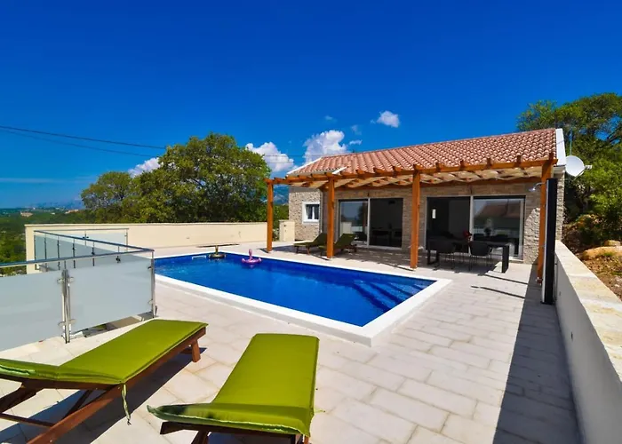 Olivia - Jasenice, With Swimming Pool And Jacuzzi Villa *