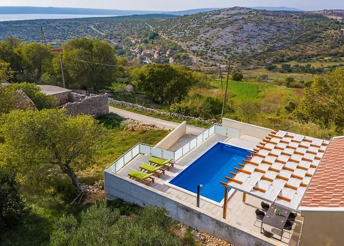 Olivia - Jasenice, With Swimming Pool And Jacuzzi *